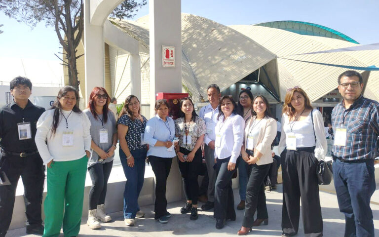 Equipo de URIN DATA en PERUMIN 2023