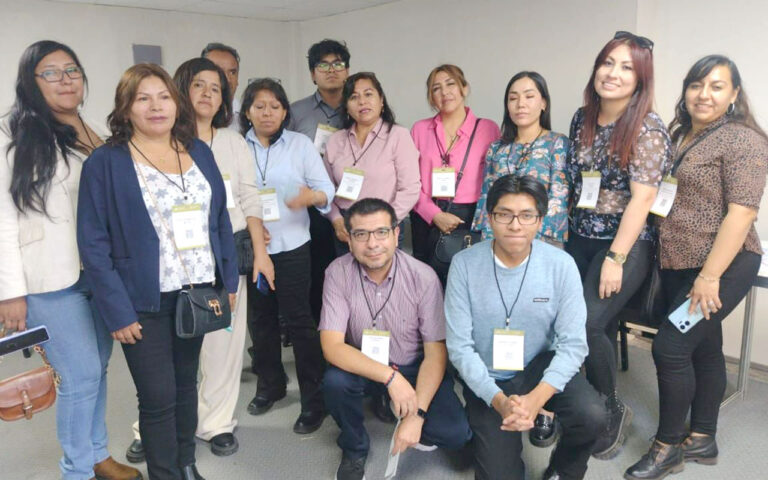Equipo de URIN DATA en PERUMIN 2023