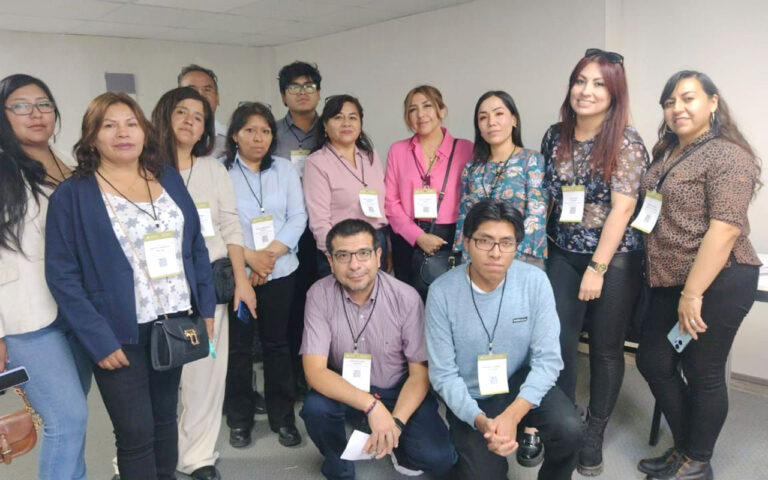 Equipo de URIN DATA en PERUMIN 2023